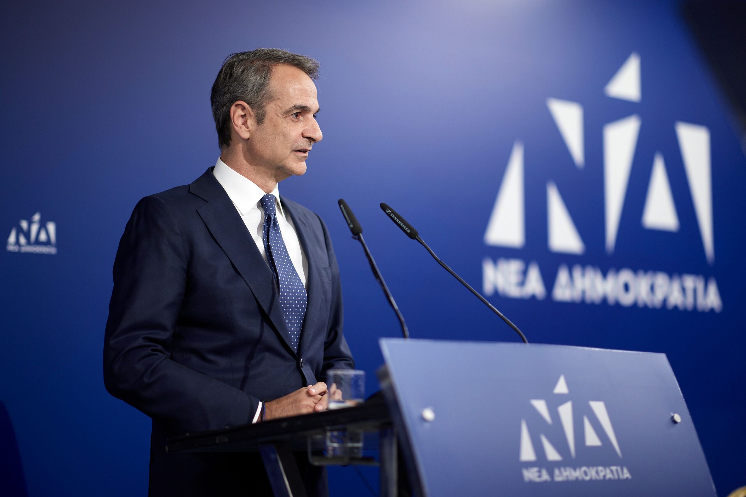 Μητσοτάκης: Σηματοδότησε την προεκλογική εκστρατεία και επιτέθηκε στην αντιπολίτευση για την τραγωδία στα Τέμπη