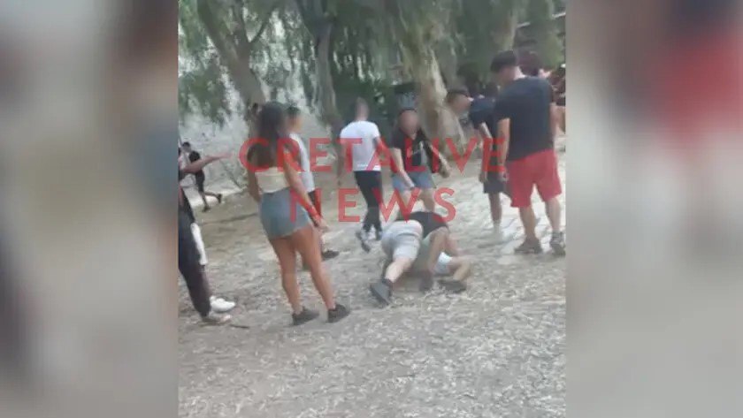 Ηράκλειο: Επικίνδυνες σκηνές βίας ανηλίκων σε δημόσιο χώρο