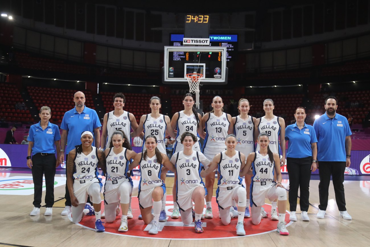 Ζωντανά η πρεμιέρα του Ευρωμπάσκετ Γυναικών: Ελλάδα – Ελβετία