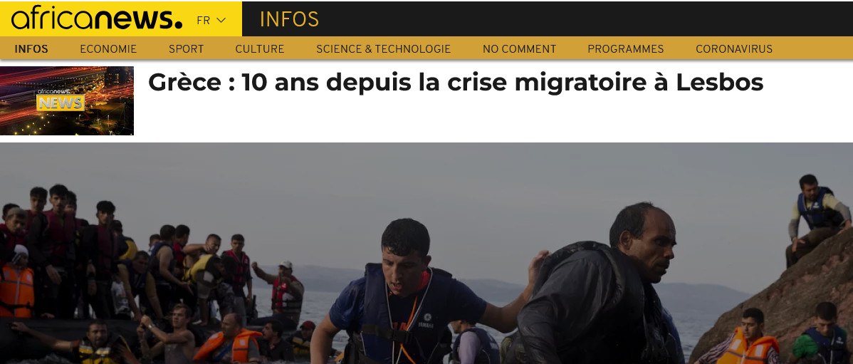 Δέκα χρόνια από την προσφυγική κρίση στη Λέσβο