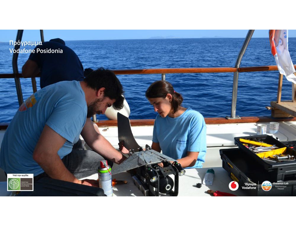 Vodafone Posidonia: Αποκαλύπτοντας περισσότερα λιβάδια Ποσειδωνίας