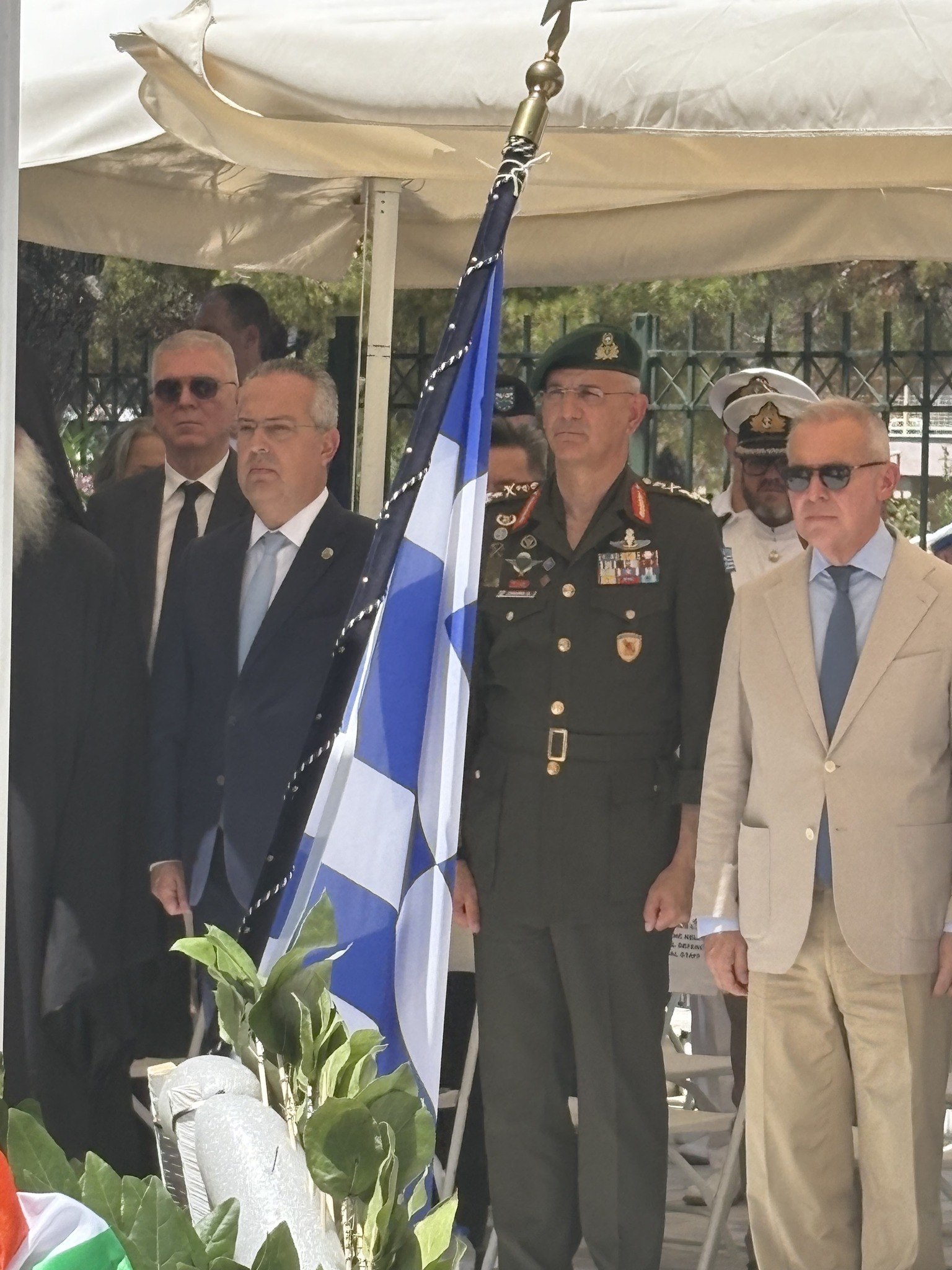 Τιμούν την ιστορία και την ειρήνη με σπουδαία τελετή μνήμης στον δήμο Παπάγου-Χολαργού