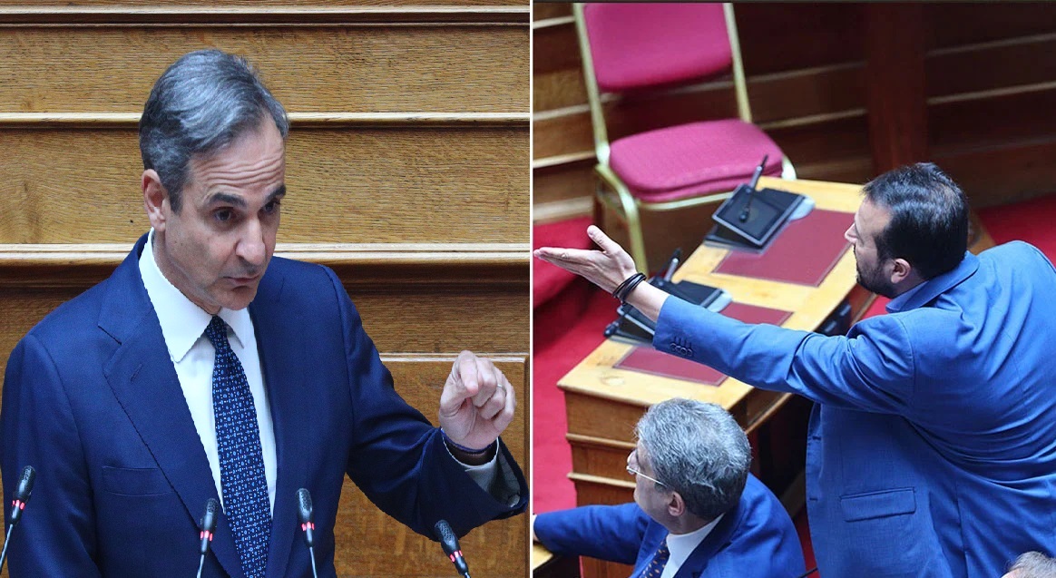 Άναψαν τα αίματα στη Βουλή – Μητσοτάκης σε Ν. Παππά: «Σιγά κύριε 13-0, καταδικαστήκατε από το Ειδικό Δικαστήριο, δεν θα μας δείρετε κιόλας»