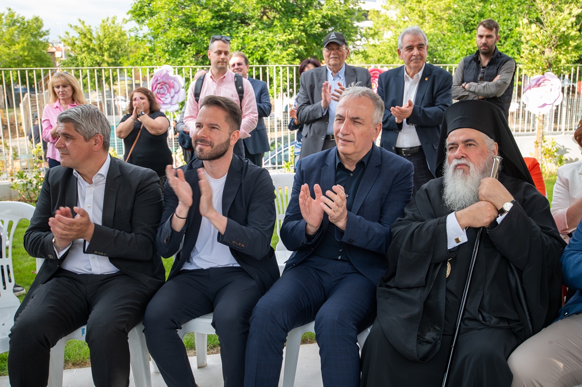 Δ. Παύλου Μελά: Εγκαινιάστηκε ο νέος δημοτικός βρεφονηπιακός σταθμός Ευκαρπίας δωρεά της Αναστασίας Λαδένη