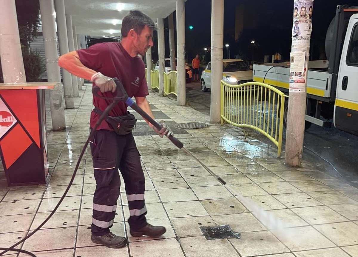 Ο Δήμος Καλαμαριάς προμηθεύτηκε νέα πλυστικά μηχανήματα