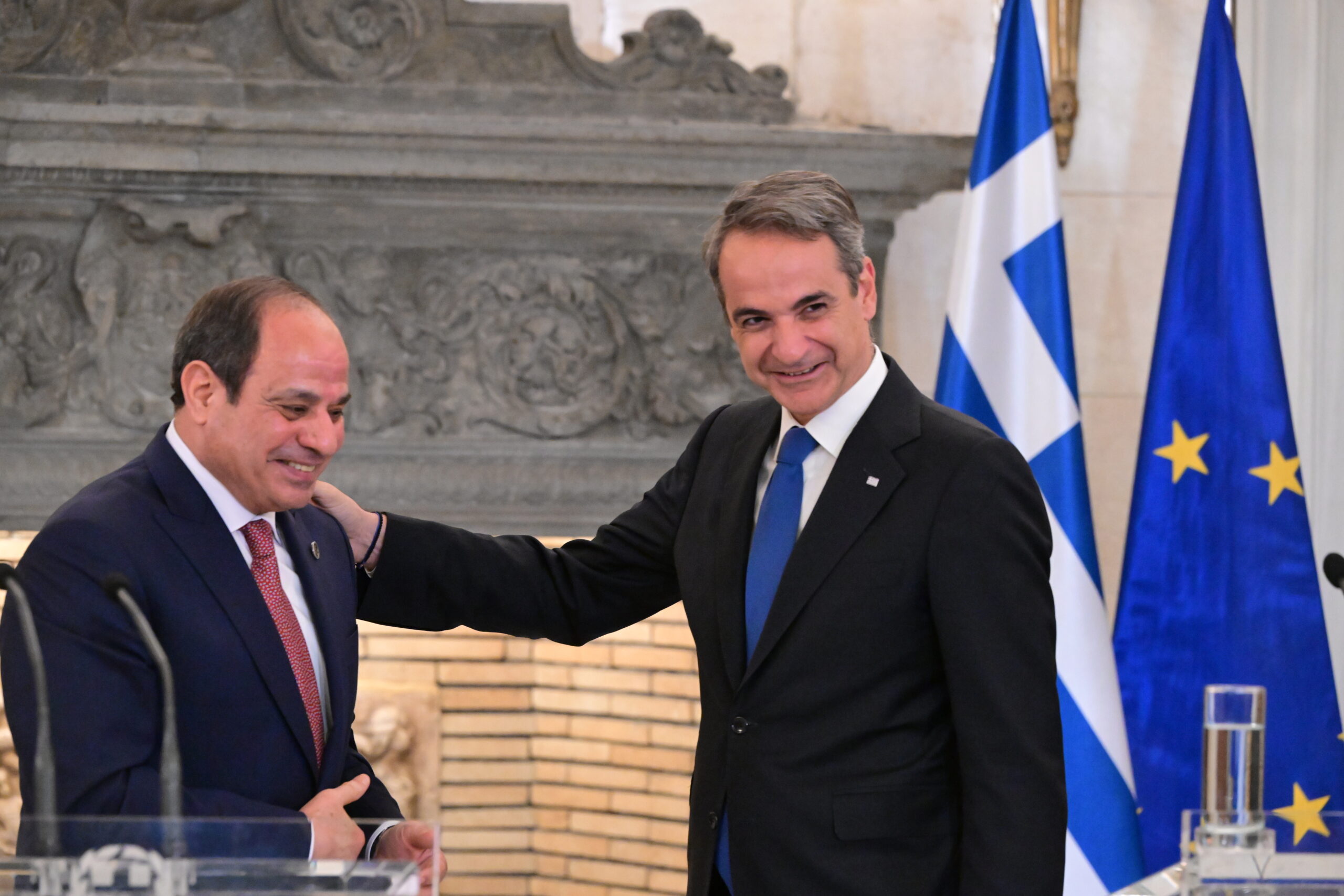 Τηλεφωνική επικοινωνία Μητσοτάκη – Σίσι: Στο επίκεντρο Γάζα, Λιβύη και Μεταναστευτικό – Τι είπαν για τη Μονή Σινά