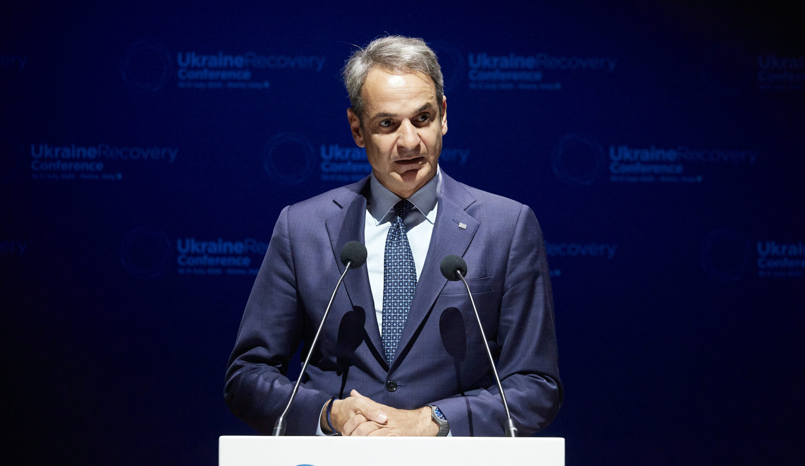 Μητσοτάκης: «Η Ελλάδα έχει δεσμευτεί να στηρίξει την Ουκρανία – Ο ηρωικός αγώνας της αντανακλά έναν ευρύτερο υπέρ της δημοκρατίας»