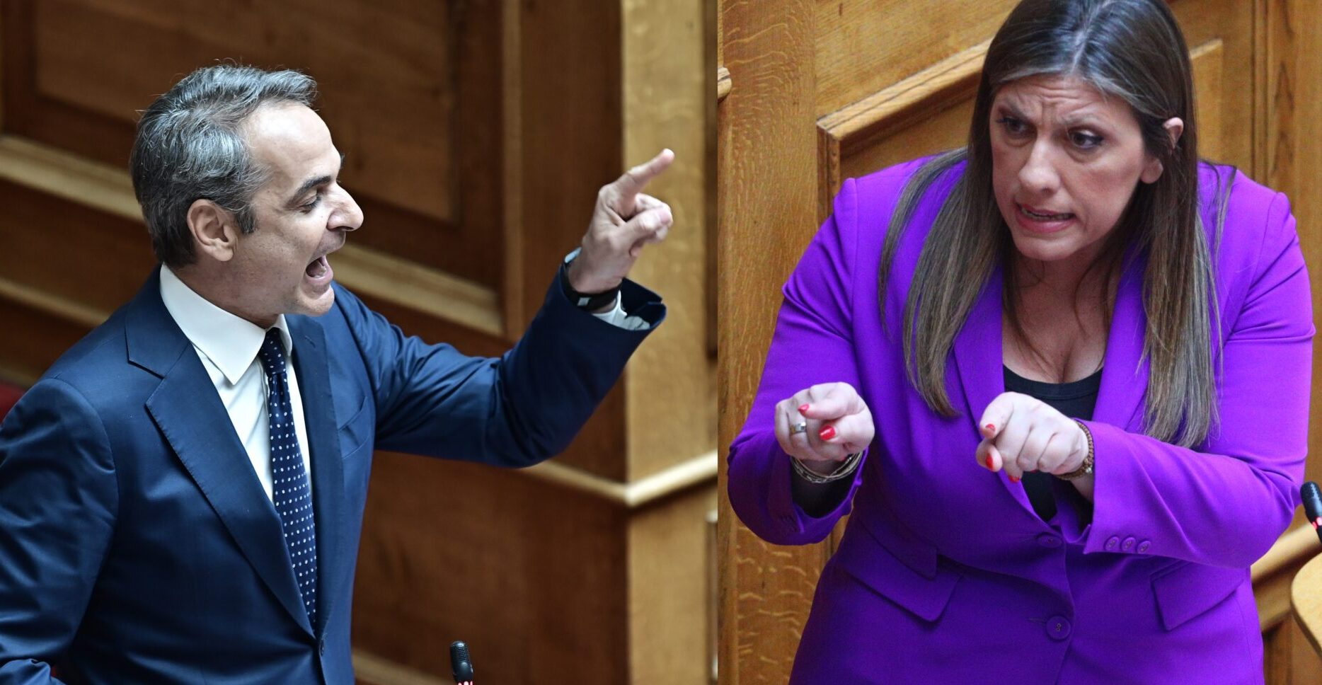 Σύγκρουση Κωνσταντοπούλου – Μητσοτάκη στη Βουλή: «Βάλατε τον λύκο στα πρόβατα» – «Δεν είστε στο δικαστήριο να υπερασπίζεστε βιαστές»