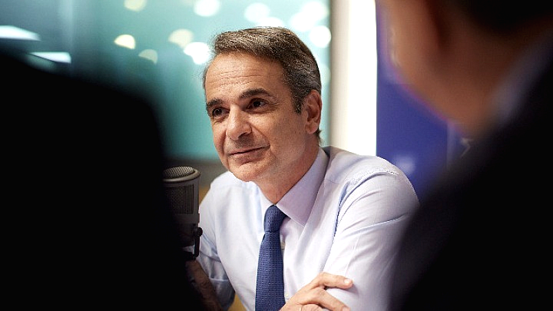 Επίσκεψη Κυριάκου Μητσοτάκη στις Καρυές του Αγίου Όρους