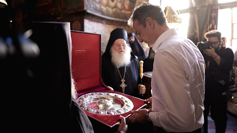 Επίσκεψη του Πρωθυπουργού στο Άγιο Όρος με επίκεντρο τη μνήμη και την προσφορά