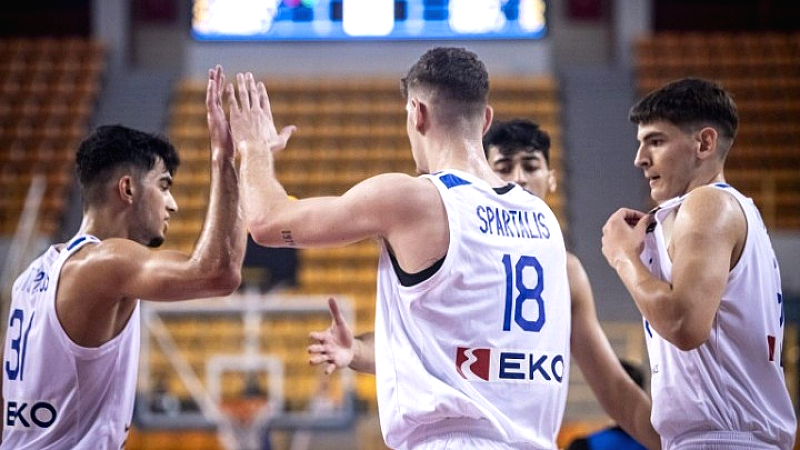 Η Εθνική Νέων Ανδρών προκρίνεται αήττητη στους «16» του Ευρωμπάσκετ U20