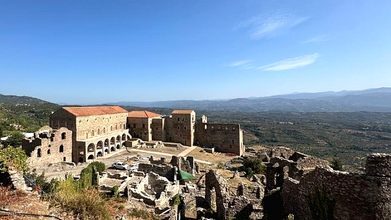 Άσκηση ετοιμότητας για την αντιμετώπιση δασικής πυρκαγιάς στον αρχαιολογικό χώρο του Μυστρά