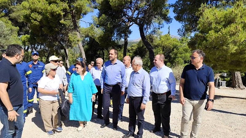 Άσκηση ετοιμότητας «ΘΥΜΕΛΗ» για την πρόληψη δασικών πυρκαγιών στο Αρχαίο Θέατρο Επιδαύρου