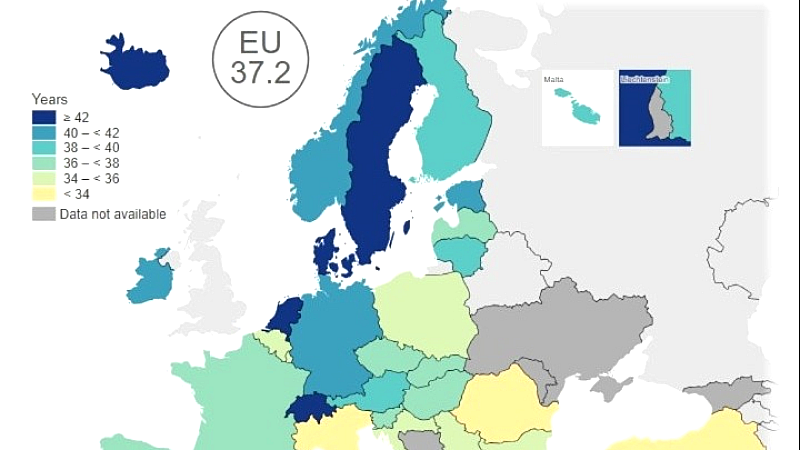 Βουλγαρία: Η χώρα με τη μικρότερη διάρκεια εργασιακού βίου στην ΕΕ το 2024