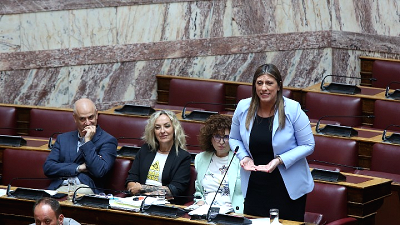 Κωνσταντοπούλου στη Βουλή: Η ευθύνη του ξεπλύματος Βορίδη και Αυγενάκη βαρύνει την κυβέρνηση