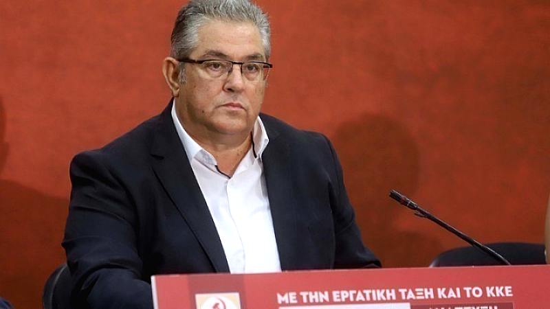 Ο Δημήτρης Κουτσούμπας δηλώνει: Ο ελληνικός λαός στο πλευρό του παλαιστινιακού λαού