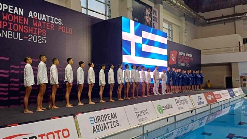 Η εθνική υδατοσφαίρισης παίδων εκτός μεταλλίων στο Ευρωπαϊκό Πρωτάθλημα