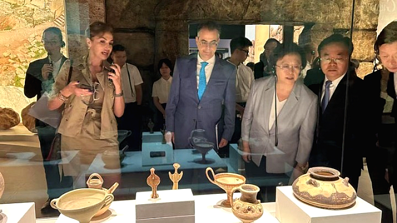 Μια εξερεύνηση της αρχαίας Ελλάδας στο Σανσιντούι της Κίνας