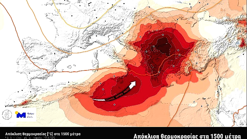 Έρχεται ισχυρό κύμα καύσωνα στην Ελλάδα και τα Βαλκάνια