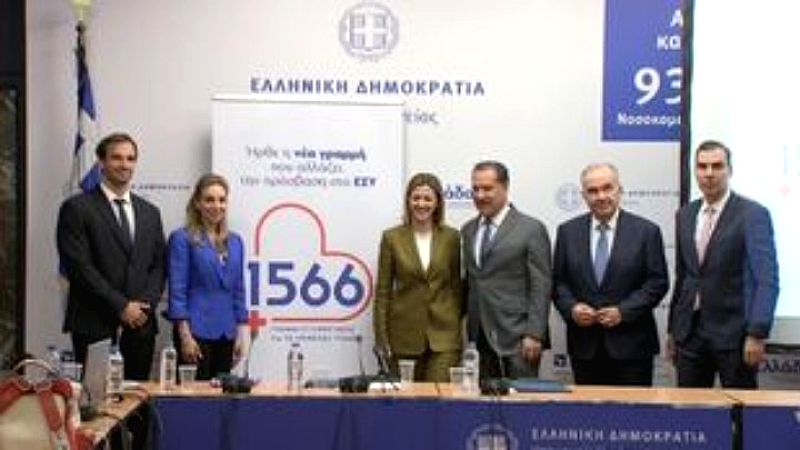 Δωρεάν τηλεφωνική γραμμή «1566»: Νέα υπηρεσία Υγείας από αύριο