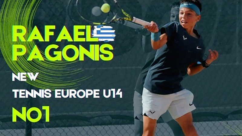 Ο Παγώνης ηττήθηκε στον τελικό του Wimbledon U14 από τον Φράιταγκ
