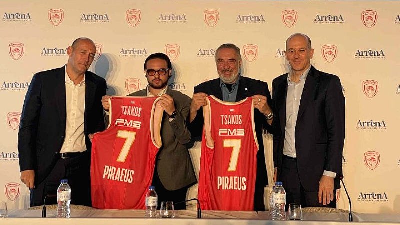 Ανακοινώθηκε η τριετής χορηγική συμφωνία της ΚΑΕ Ολυμπιακός με την «ΑρρένΑ»