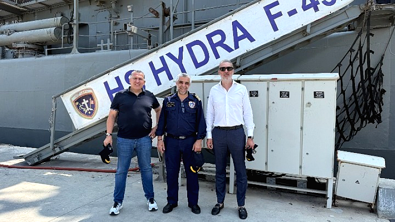 Ravenna: Στήριξη στο Πολεμικό Ναυτικό με δωρεά για τη φρεγάτα «Ύδρα»