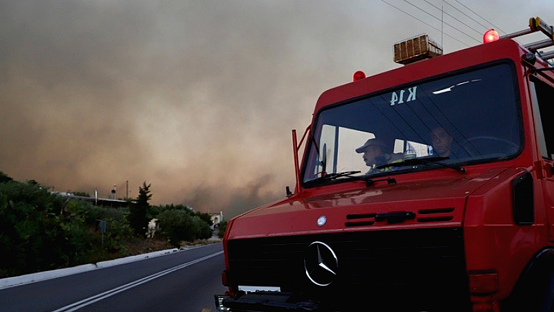 Συνεχιζόμενη μάχη κατά της πυρκαγιάς στην Ιεράπετρα