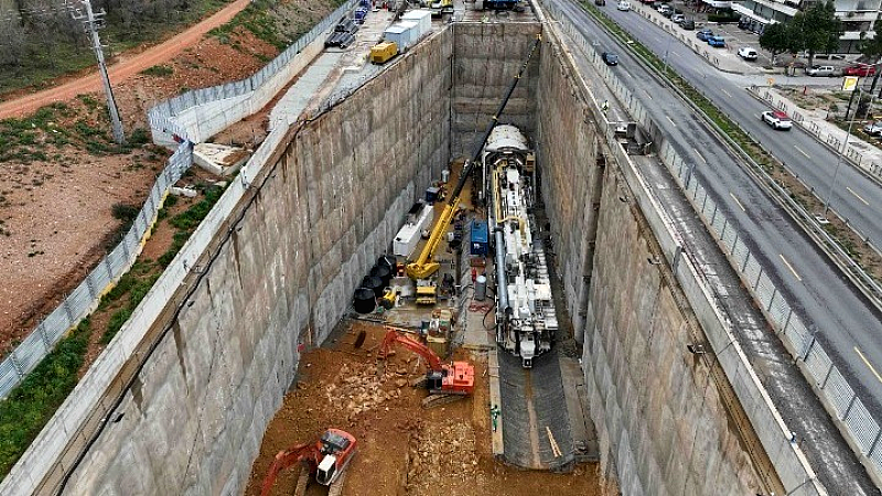 Προχωρούν οι εργασίες στη γραμμή 4 του Μετρό – Η πρόοδος των ΤΒΜ «Νίκη» και «Αθηνά»