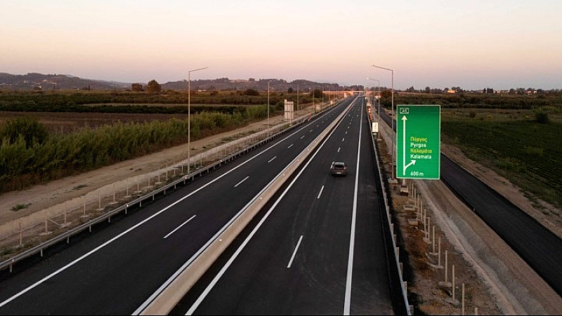 Επίσκεψη του Κυριάκου Μητσοτάκη στον κόμβο της Κάτω Αχαΐας του νέου αυτοκινητόδρομου Πατρών – Πύργου