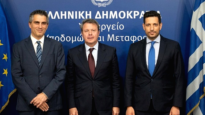 Συνάντηση Χρίστου Δήμα και Κωνσταντίνου Κυρανάκη με τον Ισπανό Υφυπουργό Μεταφορών – Υπογραφή Μνημονίου Συνεργασίας ΟΣΕ – ADIF