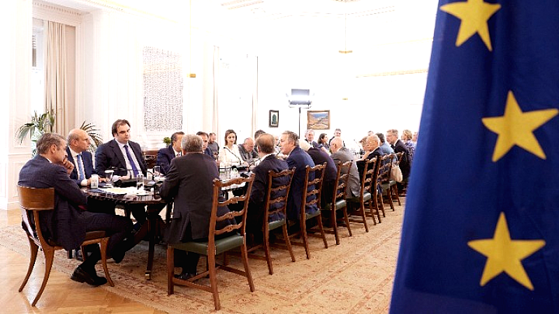 Συνάντηση του Κυριάκου Μητσοτάκη με τους επικεφαλής της «Πρωτοβουλίας ’21» για την προώθηση κοινωνικών έργων