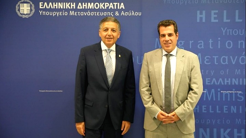 Θ. Πλεύρης και πρέσβης Αιγύπτου: Αύξηση συνεργασίας για την ενίσχυση της νόμιμης μετανάστευσης