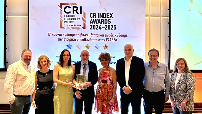 Η GENESIS Pharma απέσπασε την ανώτατη διάκριση DIAMOND στον Εθνικό Δείκτη Εταιρικής Ευθύνης