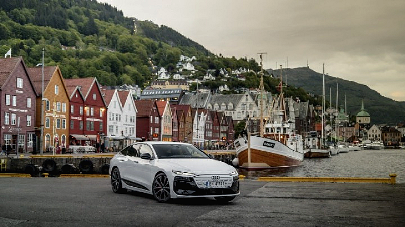 Το Audi A6 e-tron διανύει 1.057 χιλιόμετρα στη Σκανδιναβία, αποδεικνύοντας τη συμβατότητα αυτονομίας, τεχνολογίας και άνεσης