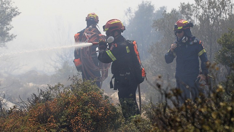 Η φωτιά κοντά στην Πολυτεχνειούπολη έχει τεθεί υπό έλεγχο
