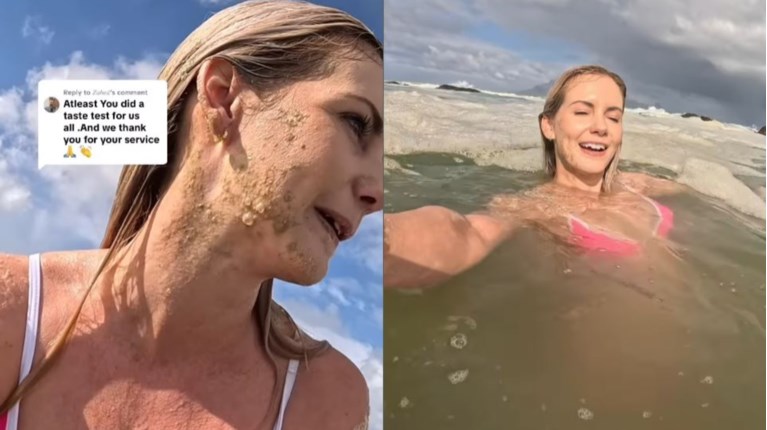 Κέιπ Τάουν: Influencer βούτηξε σε λύματα χωρίς να το καταλάβει – «Αυτό είναι ανθρώπινα απόβλητα», την προειδοποιούσαν οι φανς της