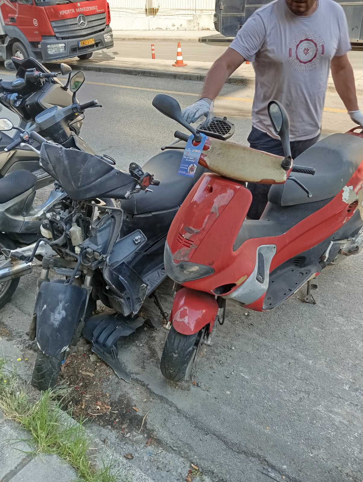 Απομάκρυνση 336 εγκαταλελειμμένων δικύκλων από τον Δήμο Θεσσαλονίκης το τελευταίο τρίμηνο