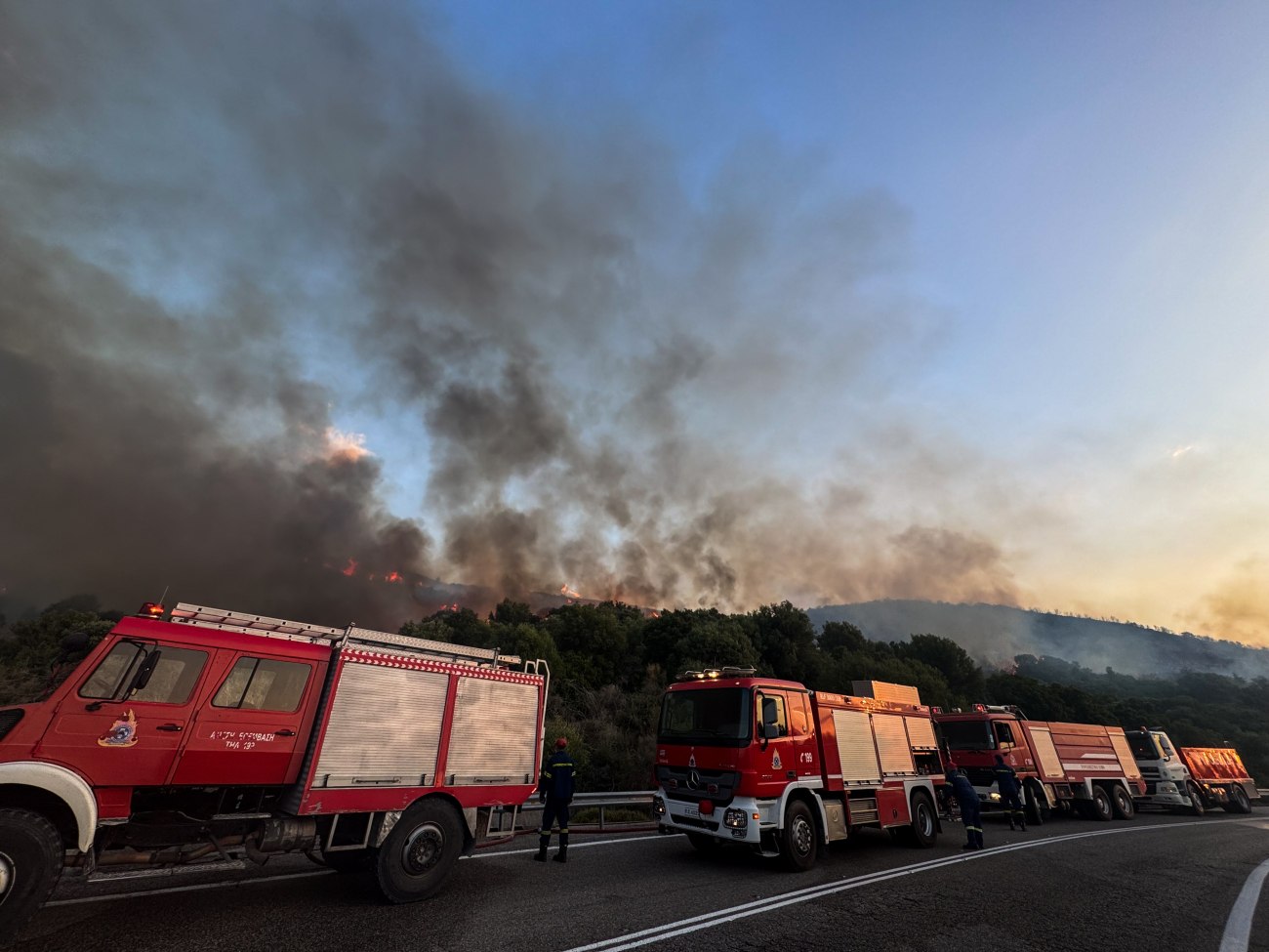 Φωτιά σε εργοστάσιο ξυλείας στις Σέρρες