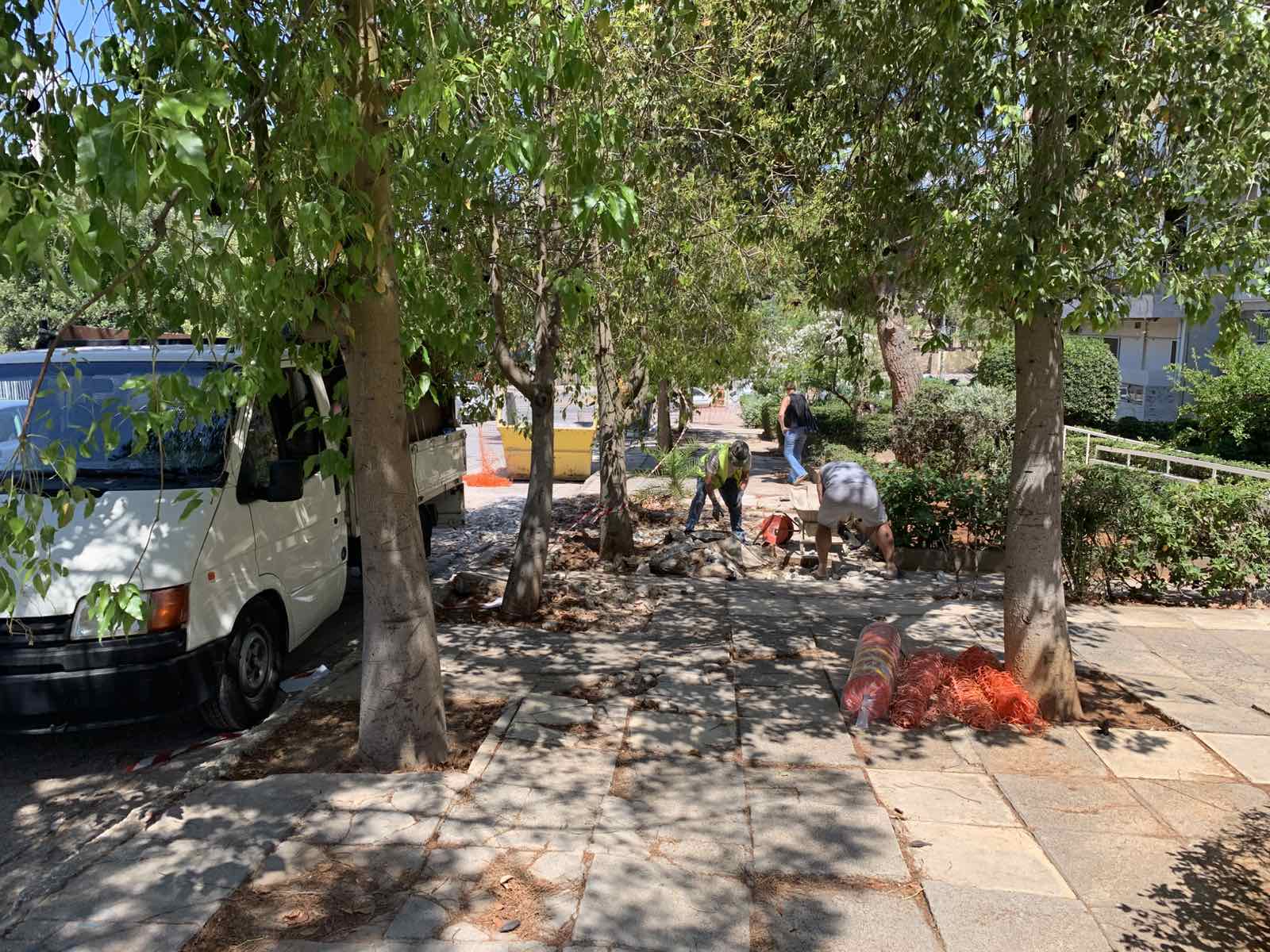 Μεγάλες αλλαγές στα πεζοδρόμια της Νέας Σμύρνης