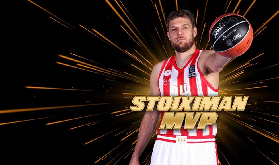 Ο Σάσα Βεζένκοφ ανακηρύχθηκε MVP της σεζόν στην Stoiximan GBL