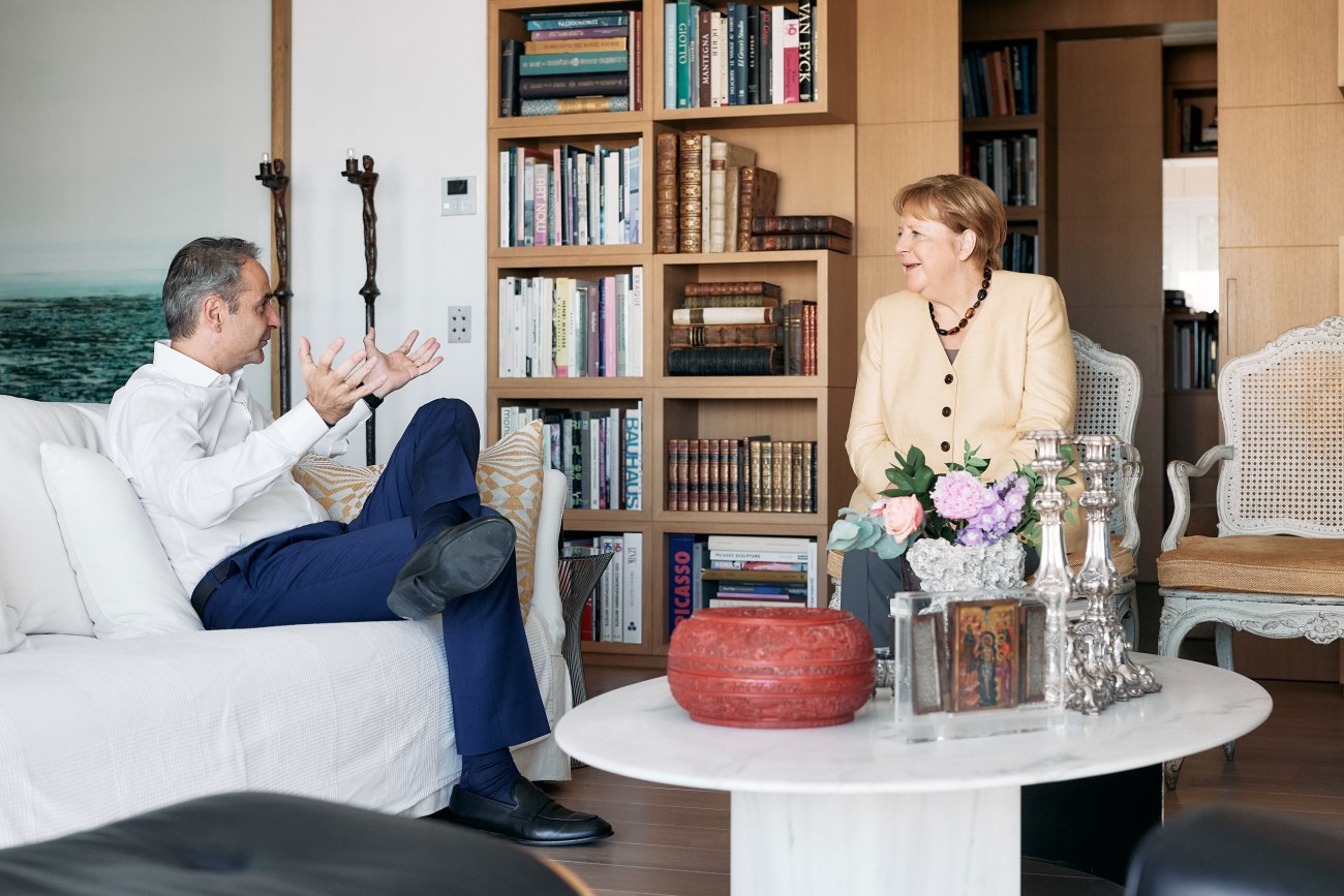 Άνγκελα Μέρκελ: Πρωινό με τον Κυριάκο Μητσοτάκη