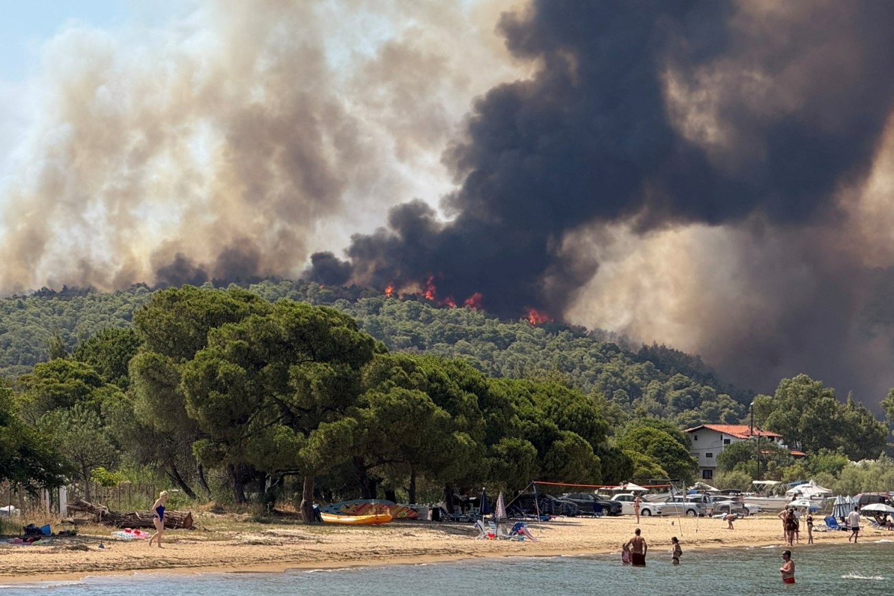 Χαλκιδική: Σύλληψη 45χρονου για τον εμπρησμό στη Βουρβουρού
