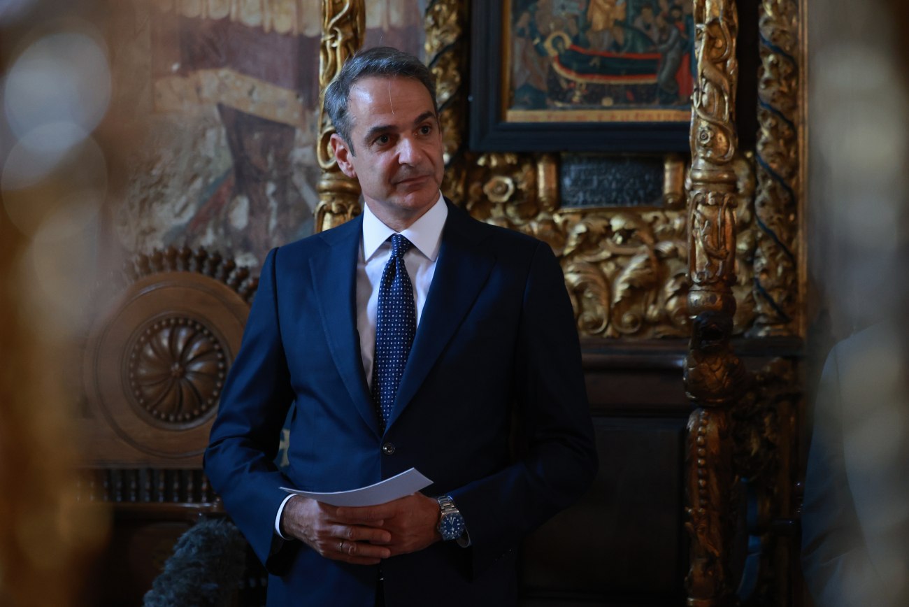 Επίσκεψη Κυριάκου Μητσοτάκη στο Άγιο Όρος