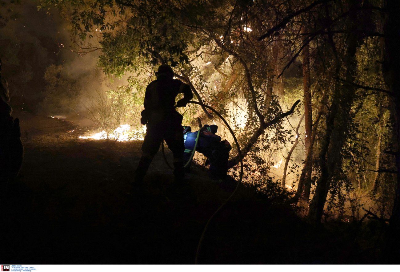 Συνελήφθη 52χρονος ύποπτος για πυρκαγιά στην Εύβοια