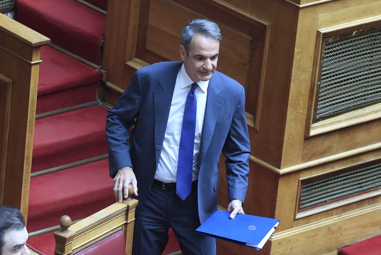 Ζωντανή μετάδοση της ομιλίας του Κυριάκου Μητσοτάκη για το μεταναστευτικό