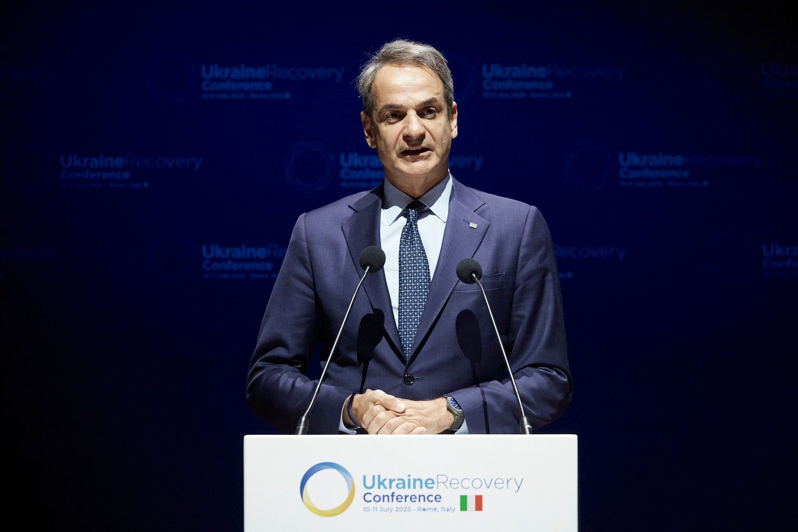 Μητσοτάκης: Δέσμευση της Ελλάδας για στήριξη της Ουκρανίας και νέα αποστολή της ΕΕ στη Λιβύη