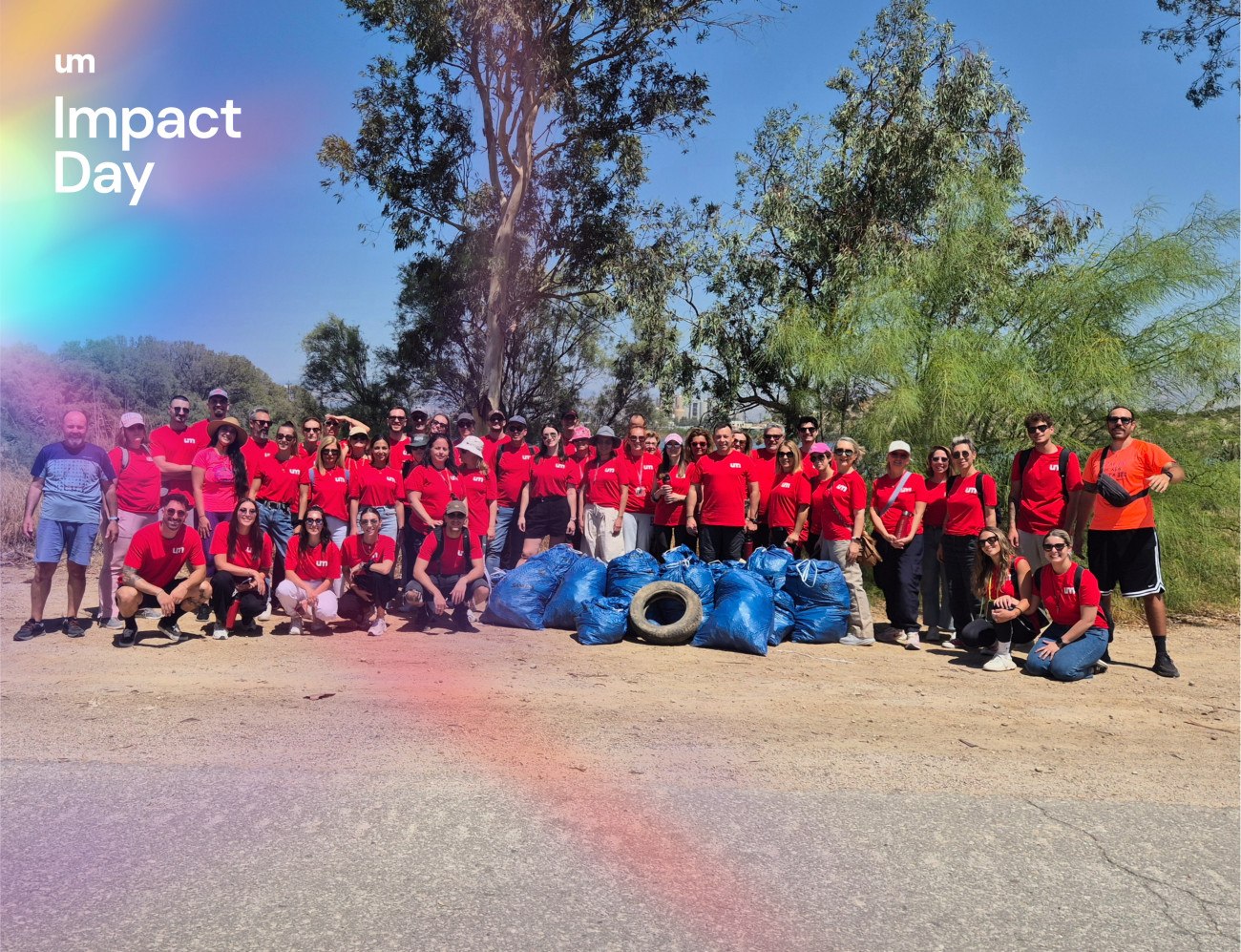 Η συμμετοχή της UM στην 8η ετήσια Impact Day με περιβαλλοντική δράση στην Αττική