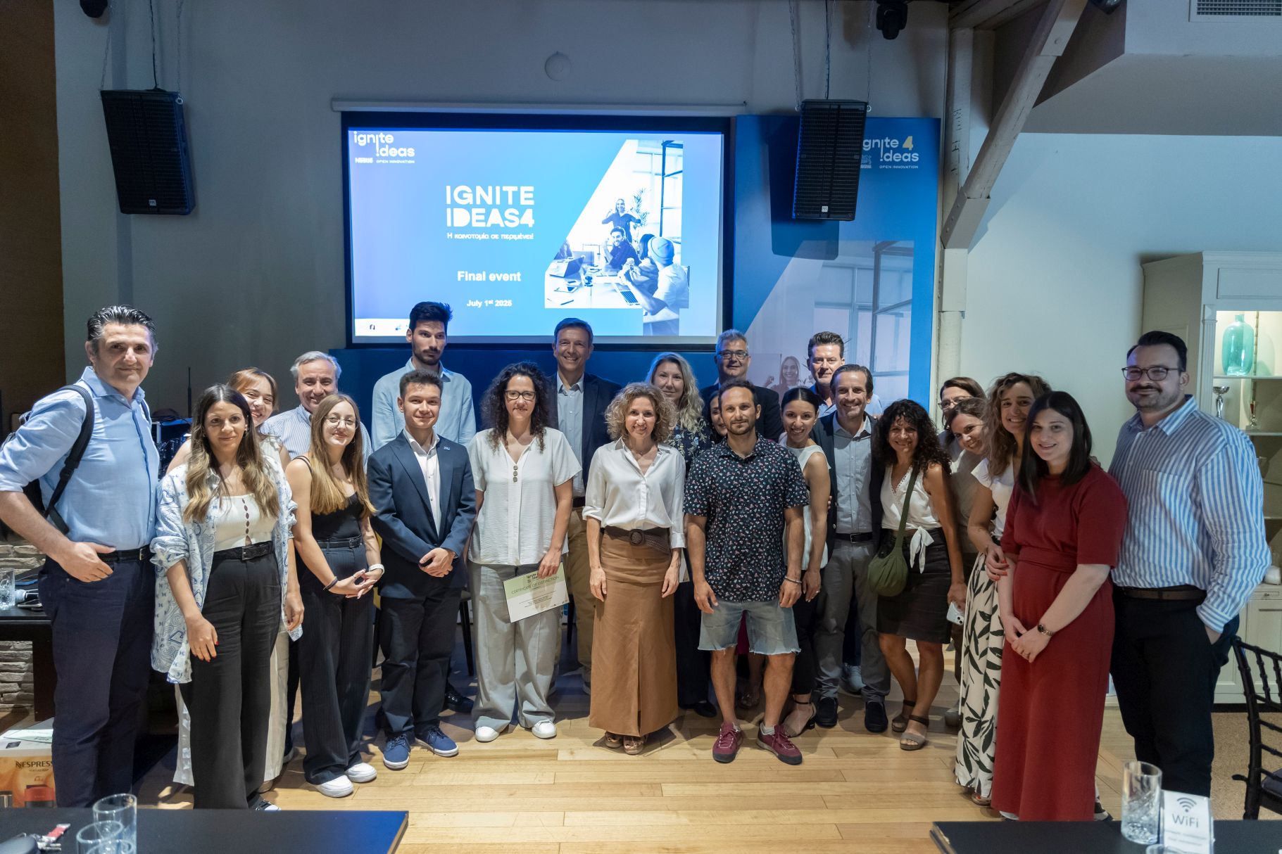 Ignite Ideas IV: Η νέα γενιά καινοτομεί με την υποστήριξη της Nestlé