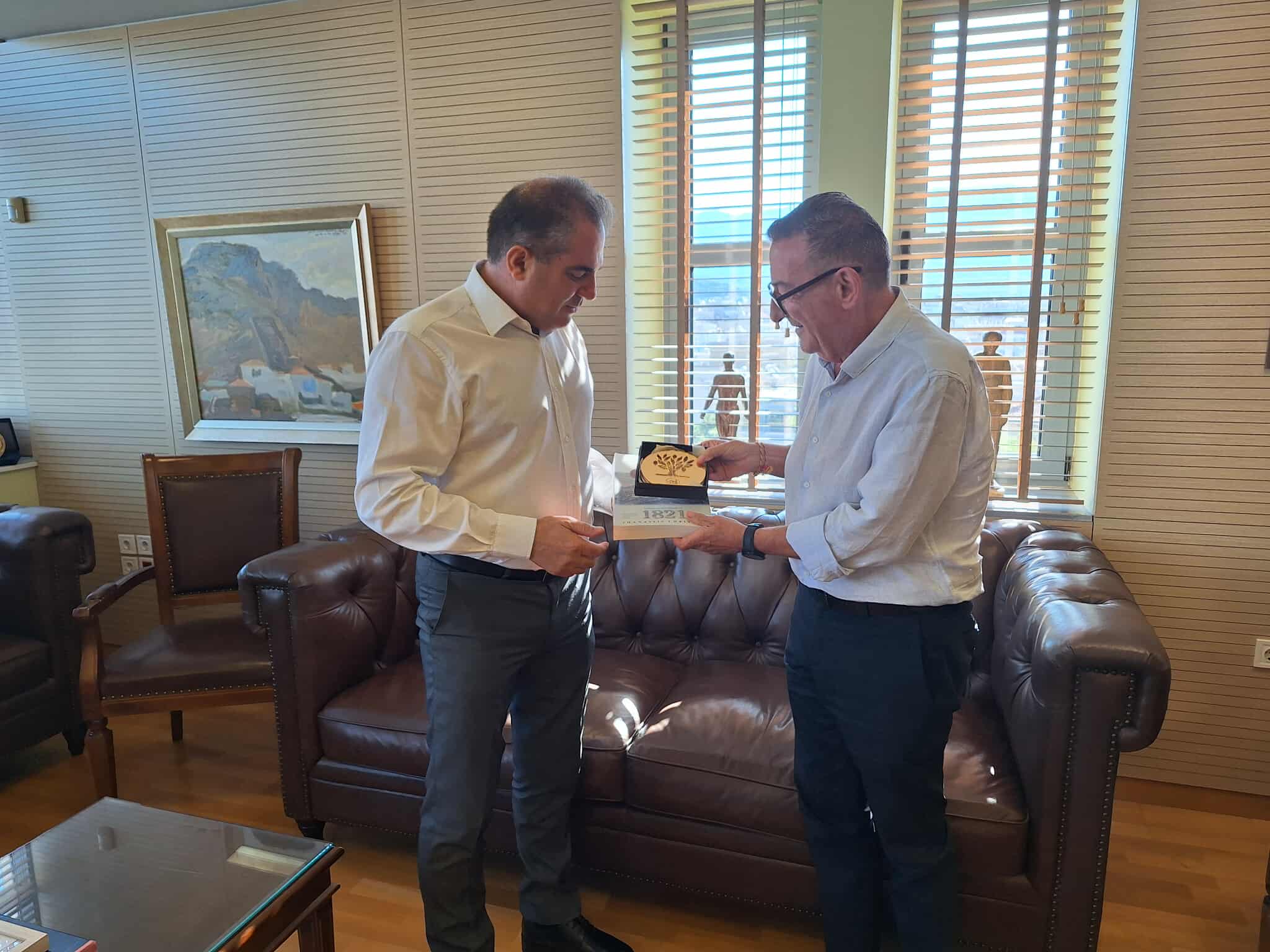 Εθιμοτυπική επίσκεψη του Έλληνα ομοσπονδιακού βουλευτή Αυστραλίας στην Καλαμάτα